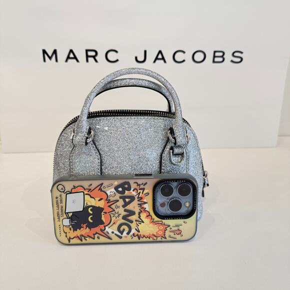Marc Jacobs Mini Dome Tote Crossbody 4R5SMN005S02 Black - Picture 14 of 16